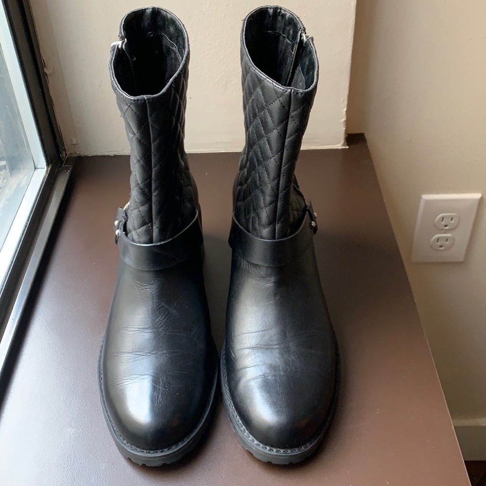 Halogen Leather Boots